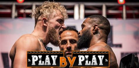 Jake Paul Vs Tyron Woodley Leave No Doubt Play By Play Results