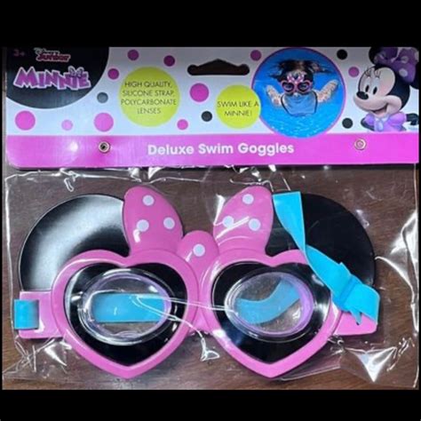 Swim Disneys Minnie Mouse Deluxe Swim Goggles Poshmark