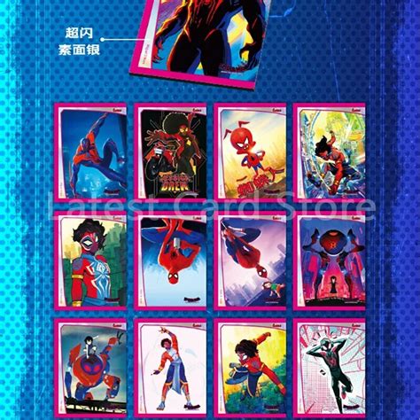 Caja De Tarjetas De La Serie Marvel Spider Man Across The Spider Verse