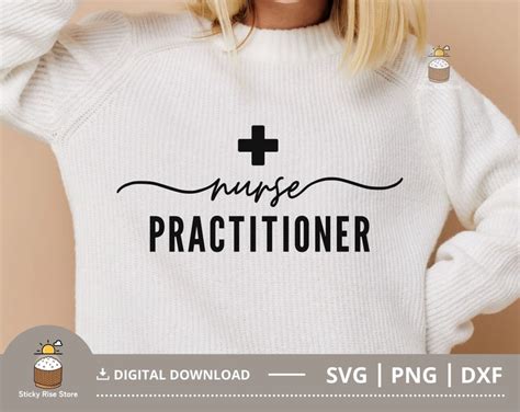 Nurse Practitioner Svg Nurse Svg Np Healthcare Svg Nurse Etsy