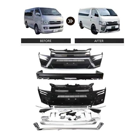 Car Front Rear Bumper Facelift Modified Wide Conversion Bodykit Body