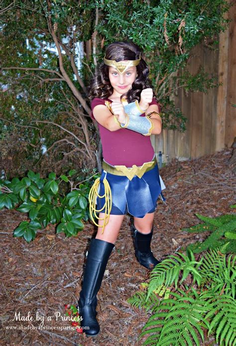 Wonder Woman Costume Kids 10