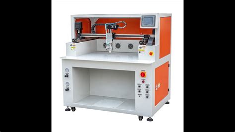 Automatic Digital Cnc Glue Spray Machine Yf 110 Youtube