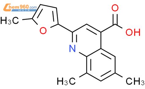 438230 57 0 6 8 Dimethyl 2 5 Methyl 2 Furyl Quinoline 4 Carboxylic