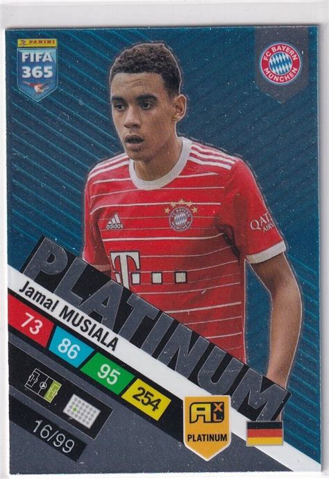 Panini Fifa Karte Platinum Jamal Musiala Ebay