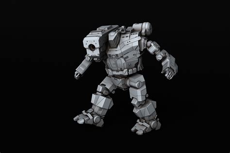 BATTLETECH Hunchback HBK-4G 3D print model | CGTrader