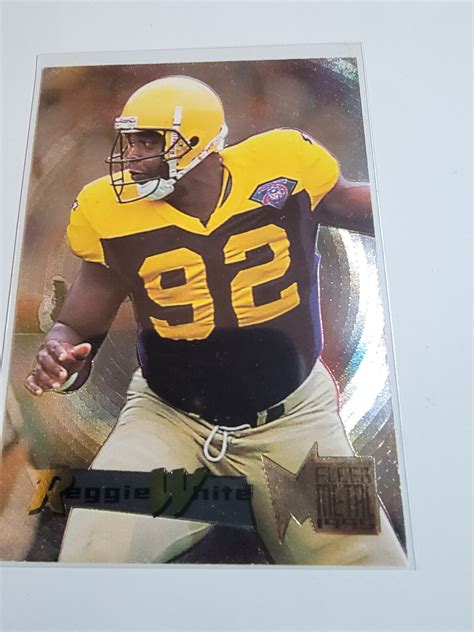 Reggie White Fleer Metal Packers Ebay