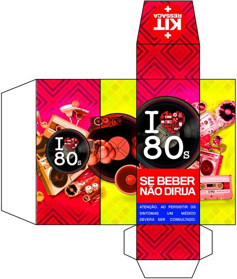 The 80´s Free Printable Boxes Oh My Fiesta In English