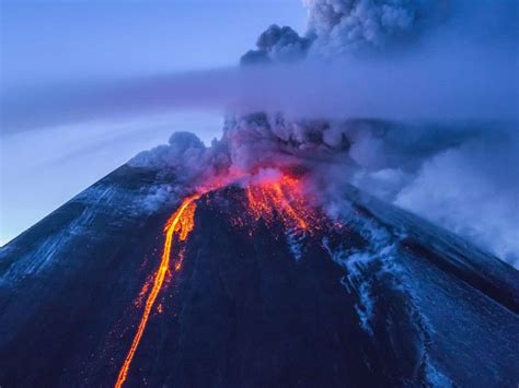 Satellite Image Of Russia S Highest Volcano Spewing Ash Will Leave You Amazed World News