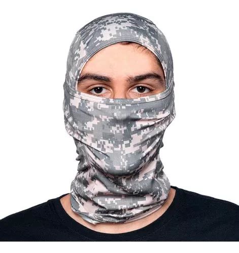 Balaclava Snake T Tica Camuflada B Lica Digital Areia Cor Camuflado