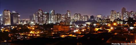 Thane - The Lake City: Thane City in Night