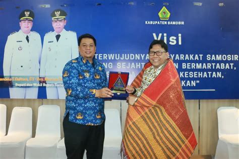 Ombudsman Ri Kunjungi Kabupaten Samosir Kabupaten Samosir