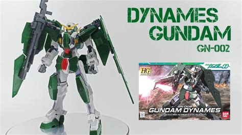 Hg Dynames Gundam Speed Build Youtube