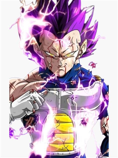 Vegeta Ultra Ego Sticker For Sale By Qike Redbubble