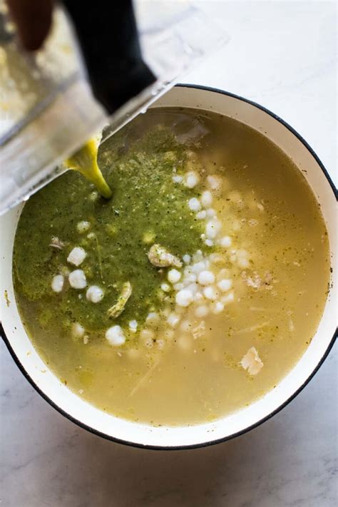 Chicken Pozole Verde Isabel Eats