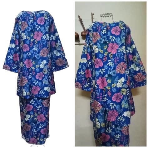 Limited Edition One Only Set Baju Kurung Pesak Gantung Riau Size L