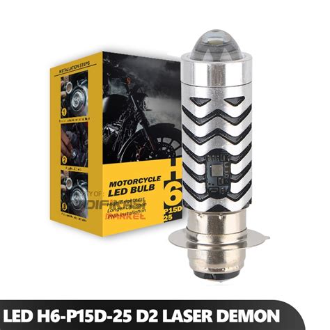 Jual Lampu Utama Motor Led Laser Gun H P D Sbr Csp Led Demon Dc