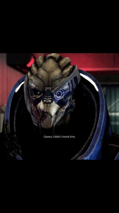 I Didnt Shoot Him Masseffect Masseffectlegendaryedition Shorts Youtube