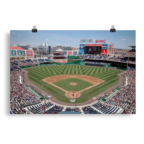 Washington Nationals Poster | Stadium Vagabond