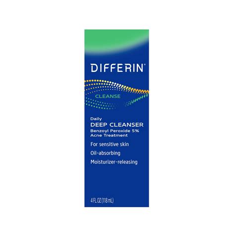 Differin Daily Deep Cleanser Shop Facial Cleansers And Scrubs At H E B