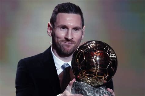 Messi wins Ballon d’Or for record sixth time