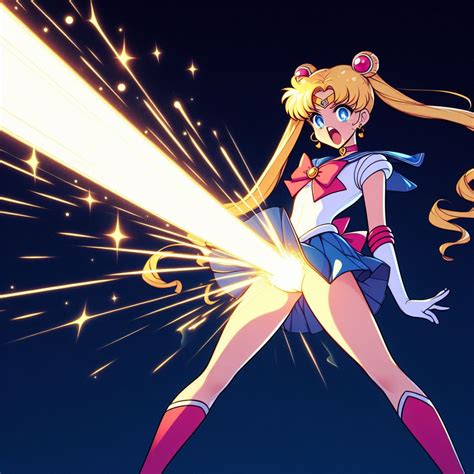 Rule 34 Ai Generated Bing Image Creator Bishoujo Senshi Sailor Moon Clothing Laser Laser Beam