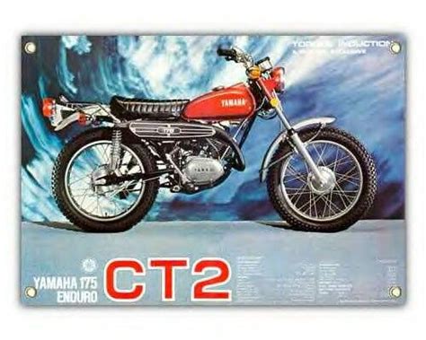 1972 Yamaha Ct2 175 Enduro Motorcycle