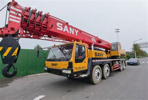 Sany Sany Stc Ton Used Hydraulic Mounted Mobile Truck Crane On