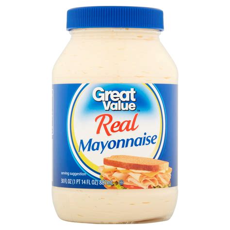 Great Value Real Mayonnaise 30 Fl Oz