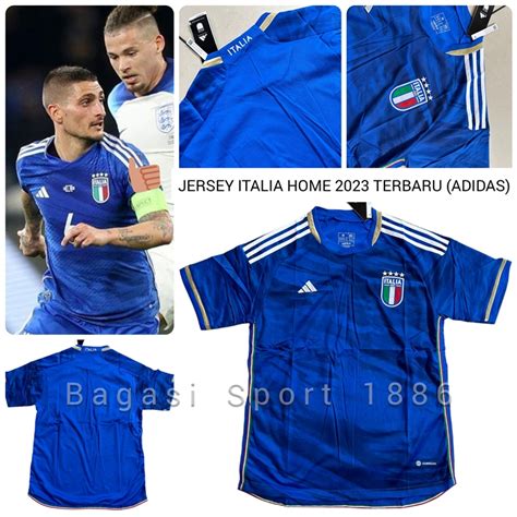 Jual Jersey Baju Bola Negara Itali Italia Italiano Home Kit Kandang