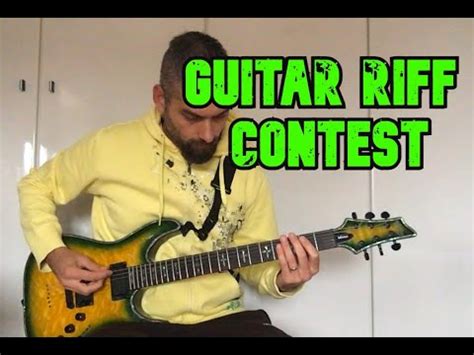 GUITAR RIFF CONTEST Slamurai Pedal Contest MARCO VITALI YouTube