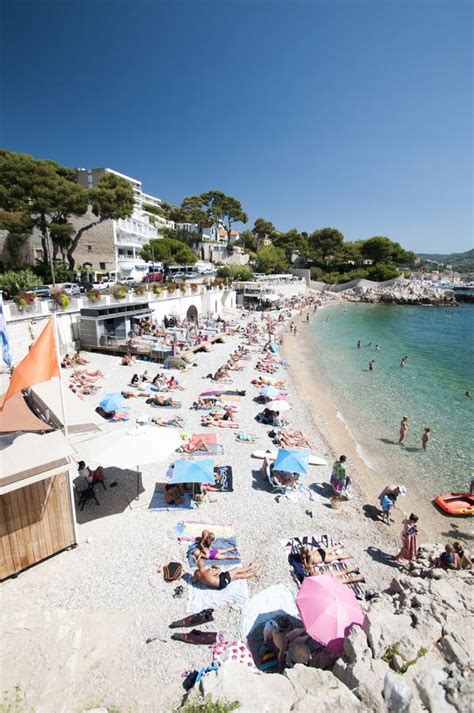 Beach at Cassis in the South of France Editorial Photo - Image of water ...