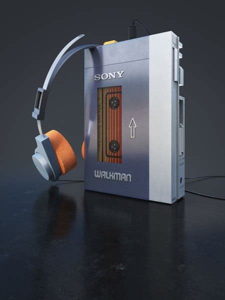 Modelo D Sony Tps Walkman Turbosquid Hot Sex Picture