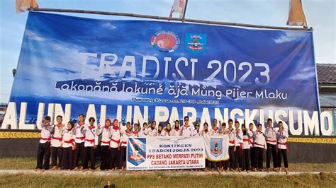 Kekompakan Kontingen Tradisi Pencak Silat Merpati Putih Cabang Jakarta