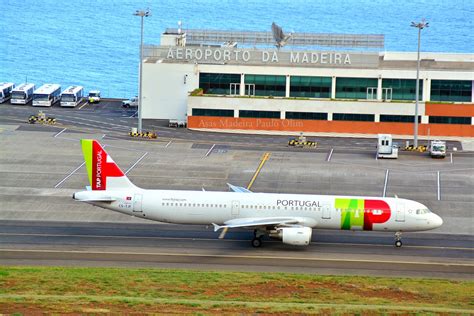 Asas Madeira A321 TAP No LPMA