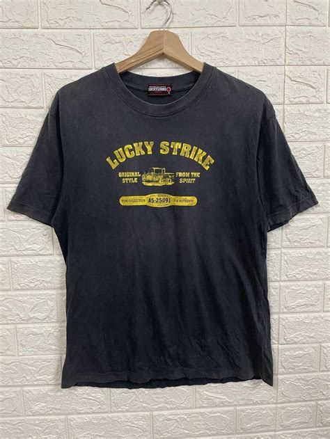 Japanese Brand × Streetwear Lucky Strike Tshirt Gem