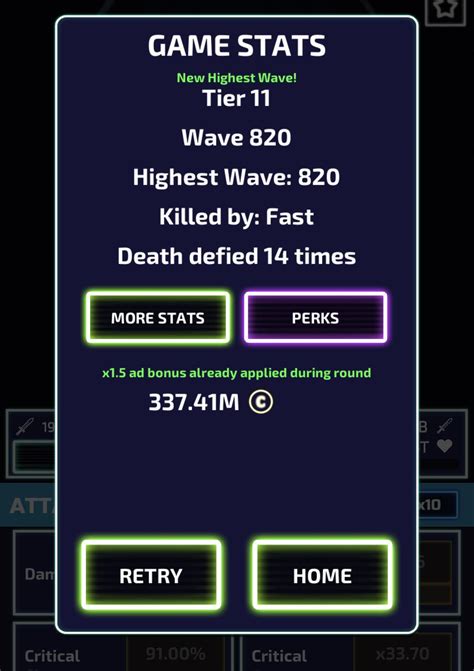 Death Defy. What's Your High Score? : r/TheTowerGame