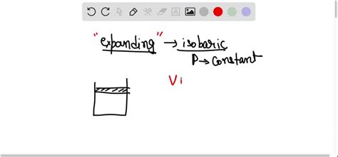 Solved A Monatomic Ideal Gas Expands Isobarically Using The First Law