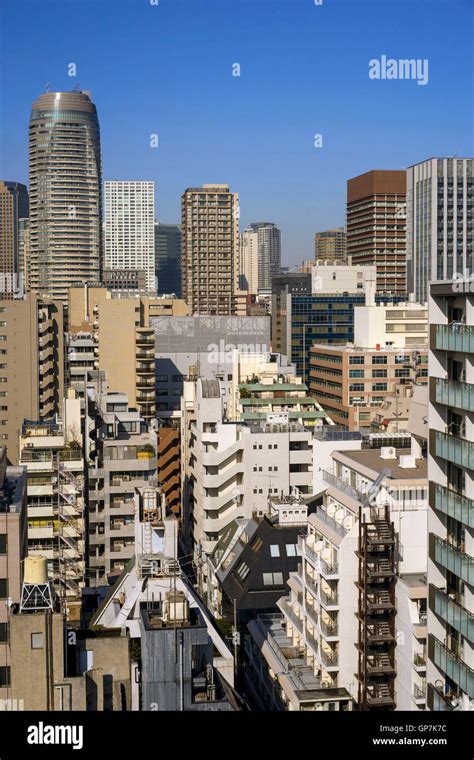 Buildings in tokyo, japan Stock Photo - Alamy