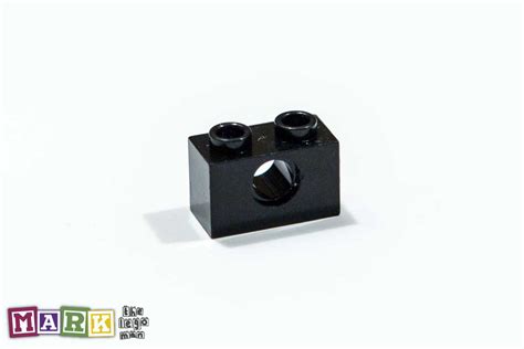 Job Lot Pack Of 5 Lego 3700 1x2 Ø485 Technic Brick With One Hole