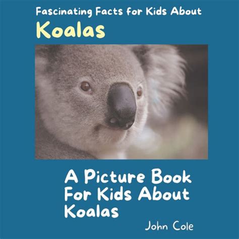 A Picture Book For Kids About Koalas Fascinating Facts For Kids About