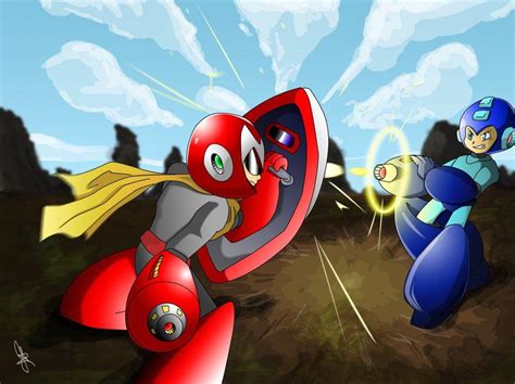 Megaman Protoman Wallpapers Wallpaper Cave