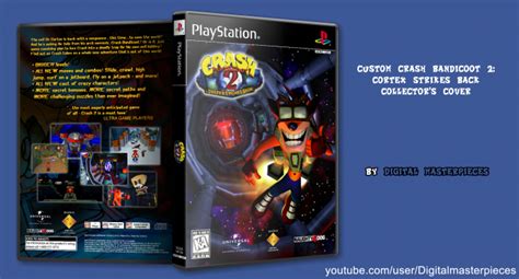 Custom Crash Bandicoot 2 PS1 Cover PlayStation Box Art Cover by ...