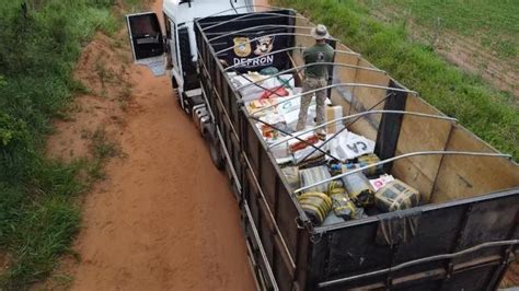 Traficante Abandona Carreta Mais De 5 Toneladas De Maconha Em Ponta