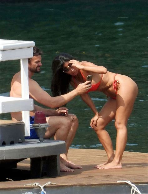 Nicole Scherzinger Looks Hot In A Red Bikini Photos Thefappening
