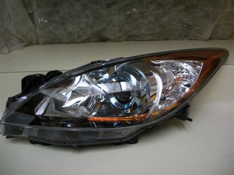 Sell Mazda 3 12 13 Headlight Oem Halogen 6 Speed Lh W Active Blue Bezel