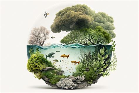 Premium AI Image | Biodiversity Ecosystem Ecology and endangered bio ... 