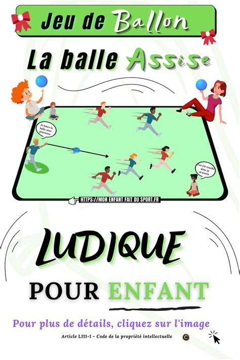 Règle de la balle assise Mon enfant fait du sport Jeux de ballon