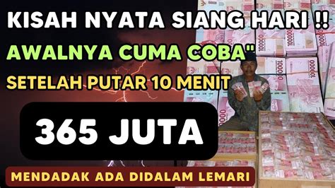 Khusus Malam Ini Beruntung Sekali Terima Uang Juta Sekarang Juga Doa