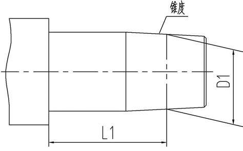 一种测量曲轴前端锥面轴向位置尺寸的检测工具的制作方法